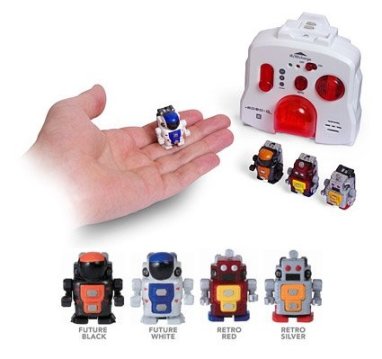 The tiny robots are the "tootie doodies".