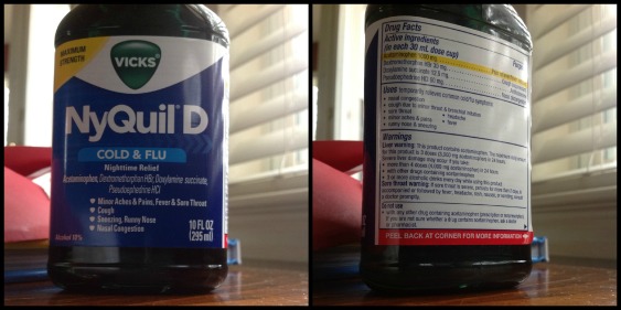 NyQuil D is the original Green Death, and you have to get it in the pharmacy.